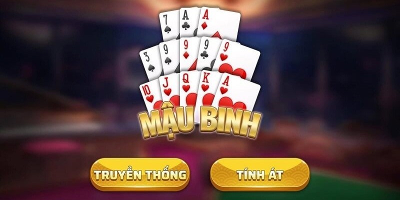 Mậu binh sẽ chia thành 3 chi riêng biệt và so sánh với nhau
